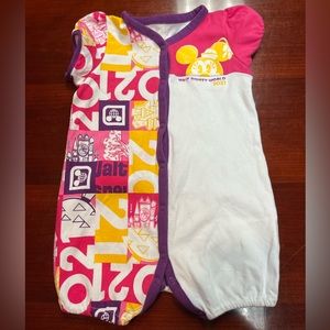 Disney 18M Disney 2021 romper pink and purple